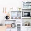 Fuji Boeki 99437 Cupboard, Kitchen Storage, Compact, Width 23.6 x Depth 11.4 x Height 17.3 inches (60 x 29 x 44 cm), White, Glass Door, Movable Shelf, Living Alone view 3