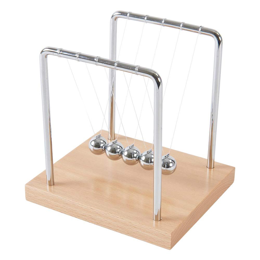 Chatani Sangyo Fun Science Newton's Cradle (Balance Ball) 333-189 Height 5.3 x Width 5.3 x Depth 4.5 inches (135 x 135 x 115 mm)