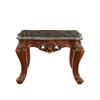 Acme End Table,Marble and Walnut view 3