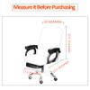 SARAFLORA Office Chair Cover- Large, Ivory- Removable Computer Chair Cover for Office Chair with Zipper for Universal Rotating Chair Desk Chair Cover High Back Chair Seat Washable Protector for Pets view 2