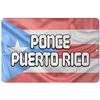 Makoroni - Ponce Puerto RICO Puerto Rico Puerto Rican 12x18 inc Aluminum Decorative Wall Street Sign view 1