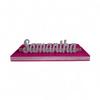 Sweet 16 Candelabra, Bar Mitzvah, Bat Mitzvah, Name Stand, Candle Ceremony, Candle board, Candleholder with Glitter Name view 1