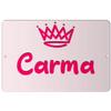 Makoroni - Carma Girl Female Name 12x18 inc Aluminum Decorative Wall Street Sign view 1