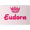 Makoroni - Eudora Girl Female Name 12x18 inc Aluminum Decorative Wall Street Sign view 1