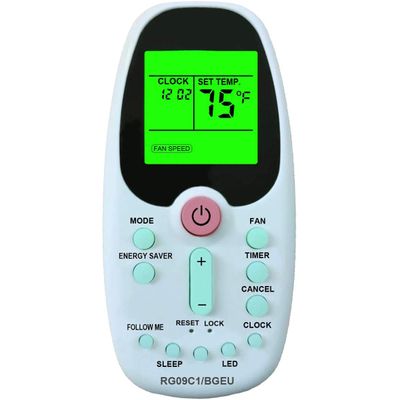 Replacement for Fedders Air Conditioner Remote Control AZ6R05F2A AZ6R06F2A AZ6R08F2A AZ6R10F2A AZ6T14W7A AZ7R05F2A AZ7R06F2A AZ7R08F2A AZ7R10F2A AZ7R24E7A AZ7T08W2A AZ7T10W2A AZ7T10W7A AZ7T12W2A