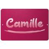 Makoroni - Camille Female Name 12x18 inc Aluminum Decorative Wall Street Sign view 1