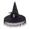 Darice 30083264 Skull Witch Hat: 13.8 X 17.3 Inches view 1