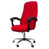 Melaluxe Office Chair Cover - Universal Stretch Desk Chair Cover, Computer Chair Slipcovers (Size: L) - Red view 1