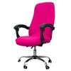 Melaluxe Office Chair Cover - Universal Stretch Desk Chair Cover, Computer Chair Slipcovers (Size: L) - Rose view 1