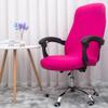 Melaluxe Office Chair Cover - Universal Stretch Desk Chair Cover, Computer Chair Slipcovers (Size: L) - Rose view 2