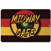 Makoroni - Midway CAF Jamaica Design Reggae 12x18 inc Aluminum Decorative Wall Street Sign view 1