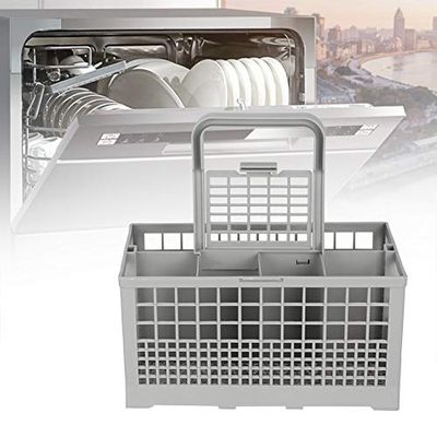 Drainer Basket Flatware Storage Drainer Universal Cutlery Basket Replacement Box for Multipurpose Dishwashers