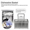 Drainer Basket Flatware Storage Drainer Universal Cutlery Basket Replacement Box for Multipurpose Dishwashers view 3