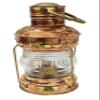 14" Nautical Brass Copper Oil Lamp Hanging Lantern Ship Boat Oil Lamp Vintage Brass Oil Lantern Hanging Lamp Outdoor Party Lighting view 2