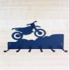 Dirtbike Key Holder view 2