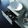 ROYO VIDA 24" 1 Drawer Wall-Mounted Single Bathroom Vanity Set in Sandy Grey view 3