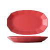 10.4 Inch Macarons Fish Plate Rectangular Plate Ceramic Cutlery Breakfast Fruit Plate Snack Plate-10 inch red fish dish_10 inches 26.5cm view 1