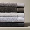 Blomus Riva Organic Terry Cloth Sauna Towel Bath Sheet - Magnet (Charcoal) - 100x200cm / 39x79in view 2