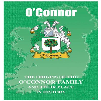 I LUV LTD O'Connor Irish Family Name History Booklet Covering The Origin of This Famous Name