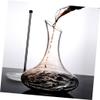 Hemoton Stainless Steel Wine Decanter Rack Freestanding Wine Rack Drying Feature for Home Bar view 4