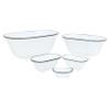Lavande Metal Fleur-de-Lis Tub Decor - Small - White view 4