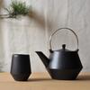 Figatsuki Kiln Made in Japan Tea Cup Frustum Black 2.9 x 2.9 x 3.5 inches (7.3 x 7.3 view 2