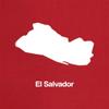 Dressdown El Salvador Silhouette - Unisex Adult Kitchen/BBQ Apron - Red - One Size view 2