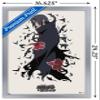Trends International Naruto Shippuden - Itachi Wall Poster, 14.725" x 22.375", Silver Framed Version view 3