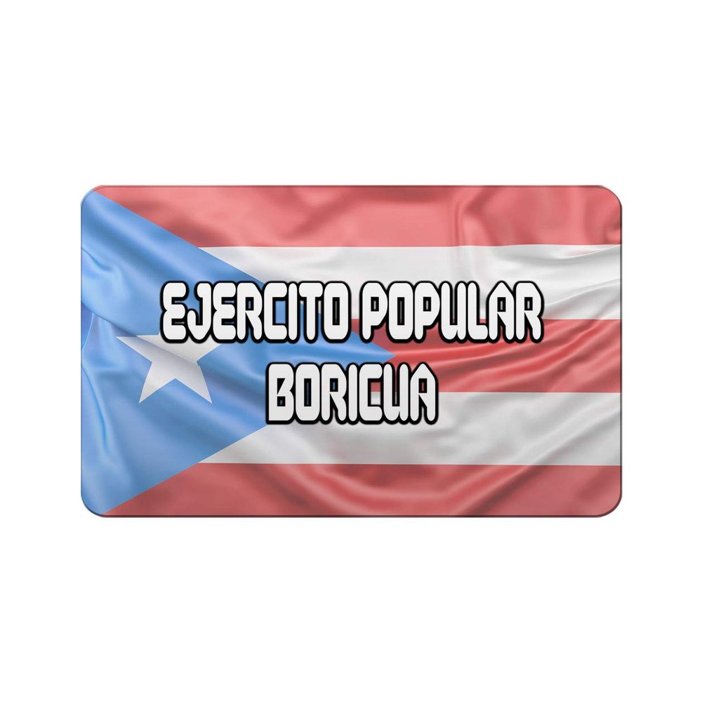 Makoroni - EJERCITO POPULAR BORICUA Puerto Rico Des#1 Refrigerator Wall Magnet 2x3 inc