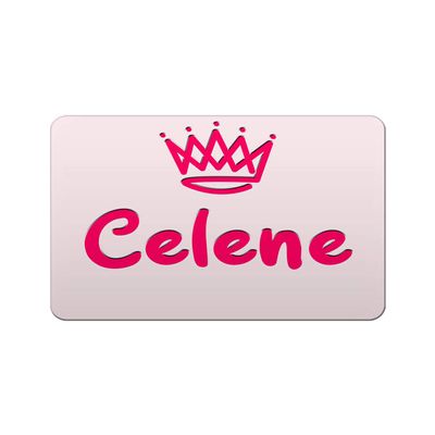 Makoroni - Celene Female and Girl Name Name Refrigerator Wall Magnet 2x3 inc