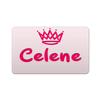 Makoroni - Celene Female and Girl Name Name Refrigerator Wall Magnet 2x3 inc view 1