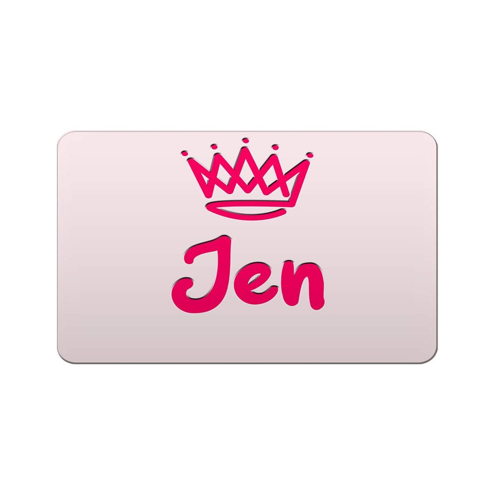 Makoroni - Jen Female and Girl Name Name Refrigerator Wall Magnet 2x3 inc
