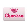 Makoroni - Charissa Female and Girl Name Name Refrigerator Wall Magnet 2x3 inc view 1