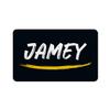 Makoroni - Jamey Male and Boy's Name Des#3 Refrigerator Wall Magnet 2x3 inc view 1