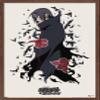 Trends International Naruto Shippuden - Itachi Wall Poster, 14.725" x 22.375", Mahogany Framed Version view 1