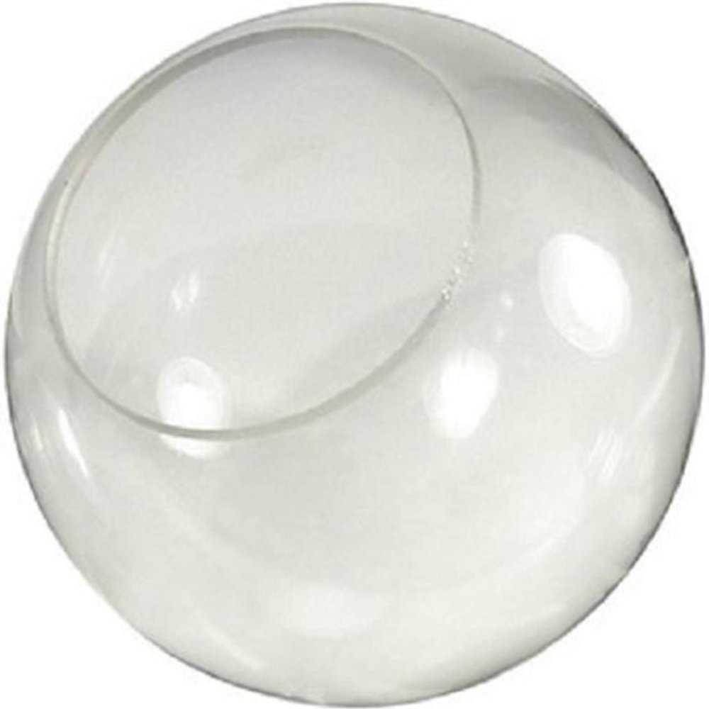 12 Inch Clear Acrylic Globe with 5.25 Inch Opening