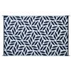 Stylish Camping 255081 5-feet by 8-feet Reversible Mat, Plastic Straw Rug, Large Floor Mat for Outdoors, RV, Patio, Backyard, Picnic, Beach, Camping - Leaf Mat (Black/Beige) view 4