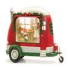 Melrose 80780 Plastic Camper Snow Globe with Santa, 8-inch Height, Multicolor view 1
