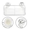 Bathroom Shelves WFF Bathroom Basket, Bathroom Shelf, Shower Corner Basket, Removable Wall-Mounted Storage Rack, with Suction Cup view 4