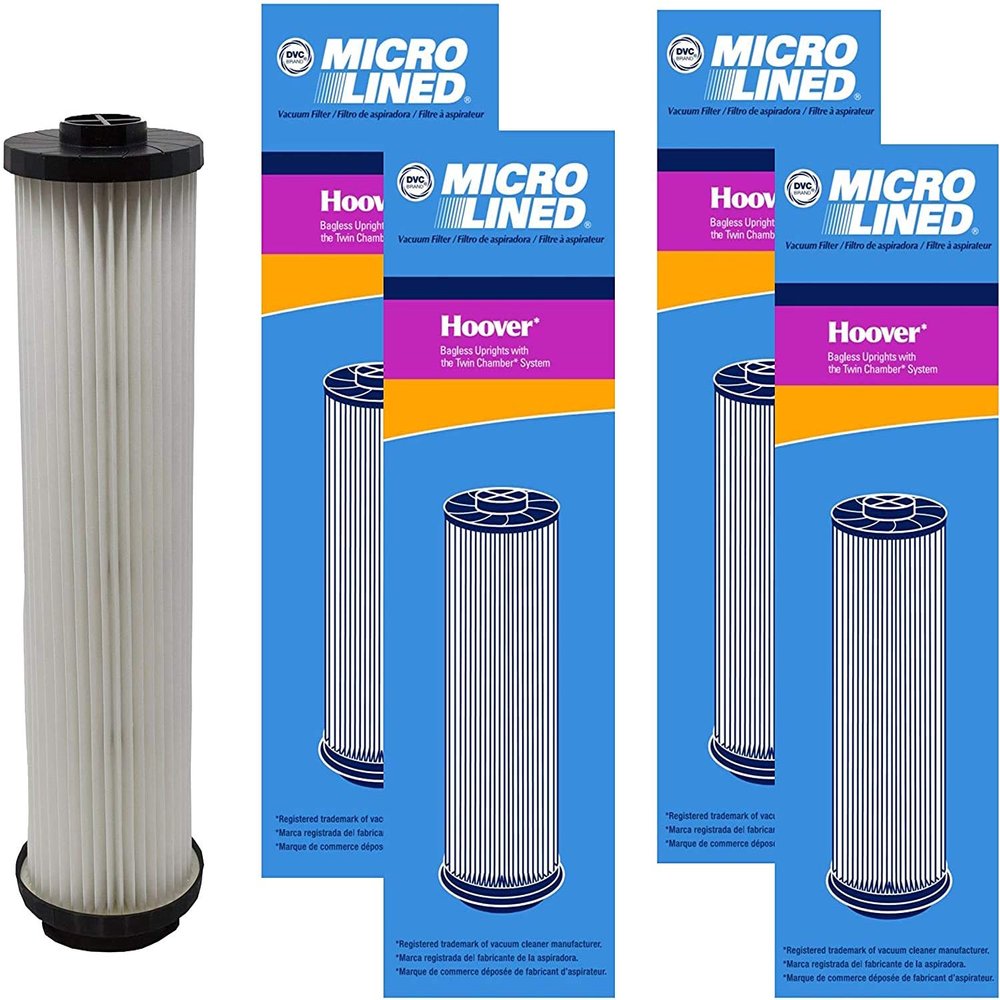 DVC Replacement Twin Chamber Filter For Hoover 43611042 WindTunnel Bagless Upright Vacuum HEPA - 4 Filter