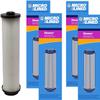 DVC Replacement Twin Chamber Filter For Hoover 43611042 WindTunnel Bagless Upright Vacuum HEPA - 4 Filter view 1