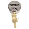 Trimax, (THPXLALSV, Silver, Solid Aluminum Hockey Puck Internal Shackle Lock, Universal Fit view 1