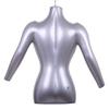 ZHONGJIUYUAN Inflatable Female Half Body Mannequin Torso Top Model Shirt Clothing Display Props view 2
