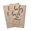 Baby Bash Shower Invites | Baby Brewing Shower Invitation | Rustic Baby Shower | Couples Baby Shower | Baby Bash Invites | Kraft | Craft view 1