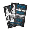 Cheers & Beers Birthday Invitations | Cheers and Beers Invites | Rustic Surprise Birthday | 30th 40th 50th 60th 70th Birthday | Retro | Beer view 1