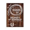 Cowboy Birthday Invitation | Aint My First Rodeo | Western Birthday | Rodeo Birthday | Rodeo Invitation | Saddle Up | Yee Haw view 2