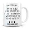 Bichon Frise Gifts, Bichon Frise mug, Bichon Frise mom, Bichon Mom, Bichon gifts, Bichon poodle gifts, Bichon Lover, Bichon Frise coffee mug view 1