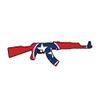 MAGNET Tennessee State Shape Ak-47 Ak47 Kalashnikov Tn Magnetic Vinyl Car Fridge Sticks to any Metal Surface 5" view 1