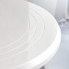 ABS Plastic Cake Turntable,Revolving Cake Stand Cake Decorating Stand,Turns Smoothly Revolving Cake Stand White Cake Decorating Display Stand view 3