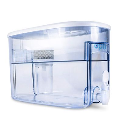 Alkaline Water Filter Pitcher OPTI Chill Refrigerator Filter Purification Water Unit Dispenser Naturally Enhances Alkalinity up to pH-9.0 Removes up to 99.99% of Harmful Contaminants and Free Radicals